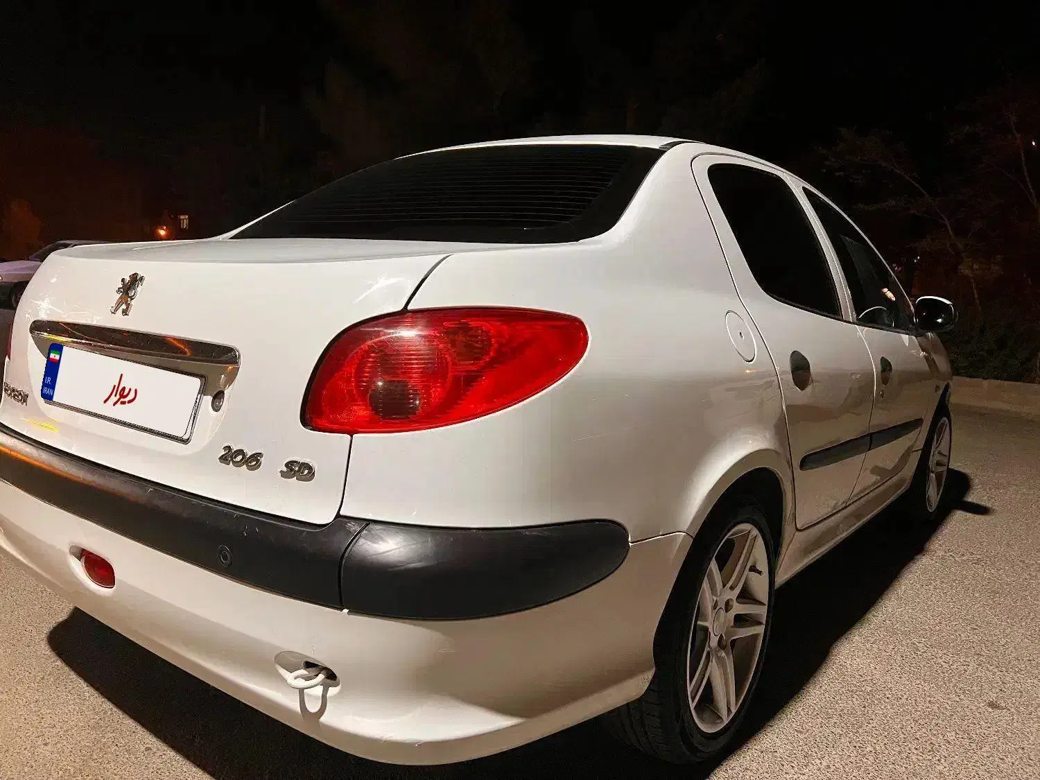 206 SD V8 مدل 95 بدون رنگ‌|خودرو سواری و وانت|اصفهان, شفق|دیوار