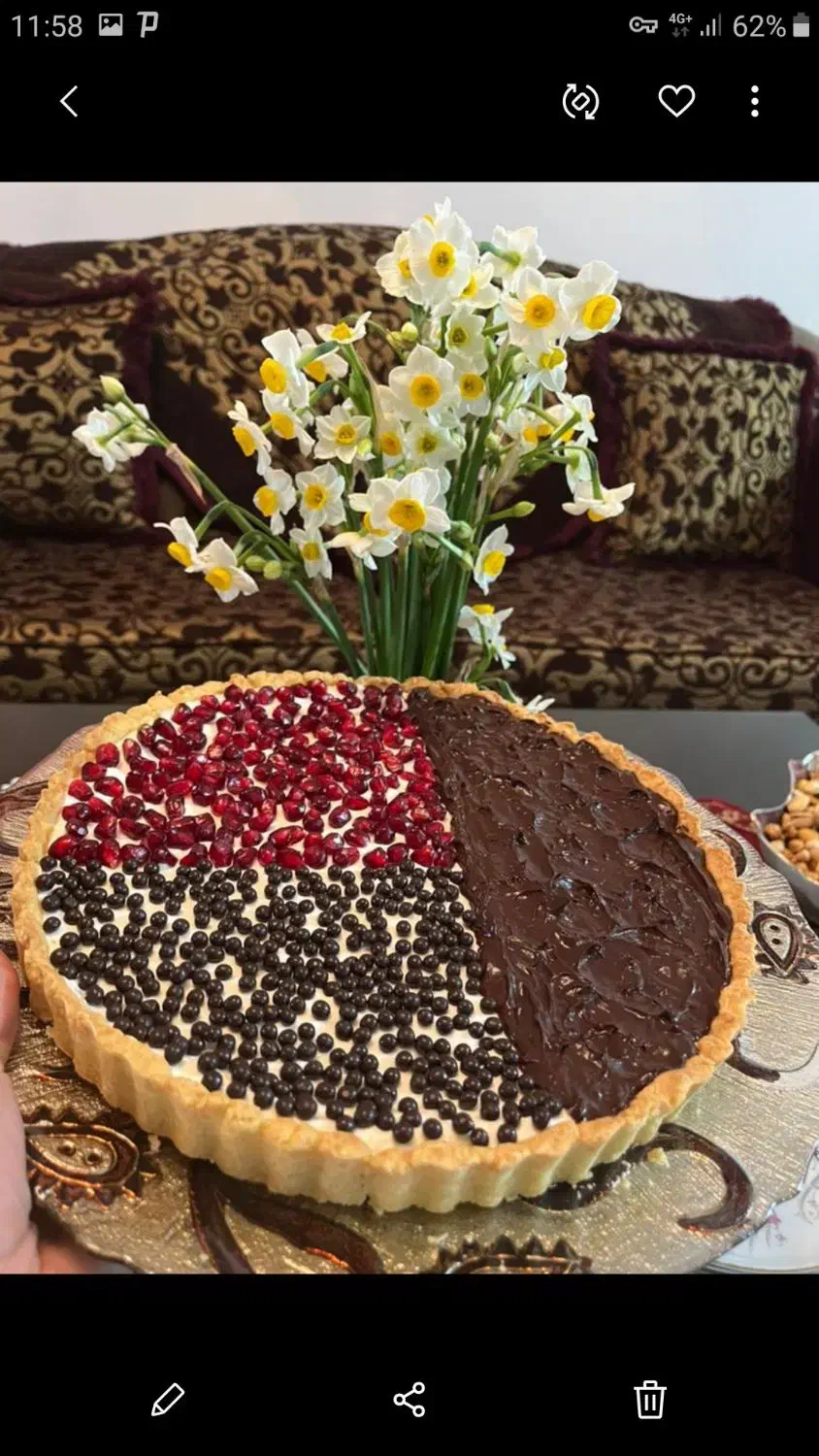 سفارش انواع کیک و دسر خانگی با طعمی فوق العاده|خدمات پذیرایی، مراسم|اهواز, کیانپارس |دیوار