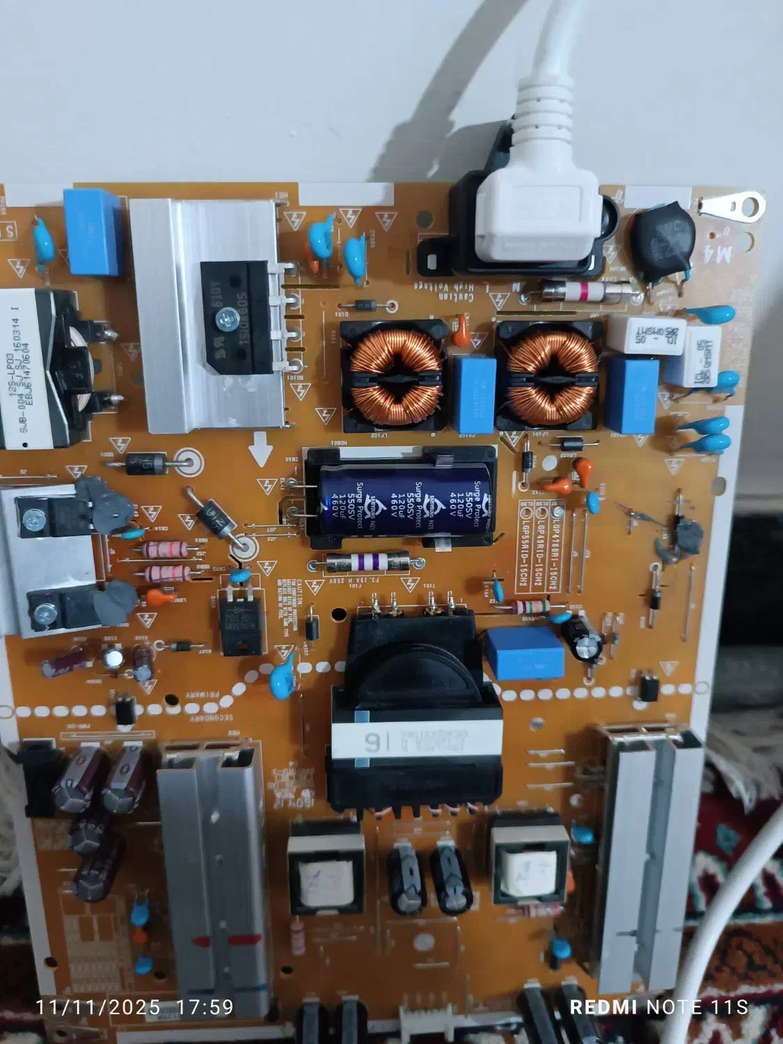 برد پاور ال جی|تلویزیون و پروژکتور|خرم‌آباد, |دیوار