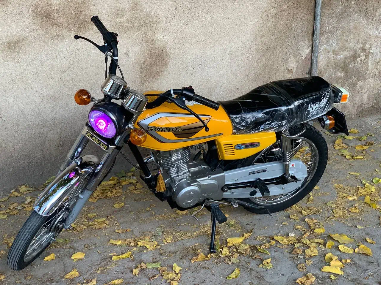 موتور هندا معاوضه با بر و بزغاله|موتورسیکلت|قلندر آباد, |دیوار