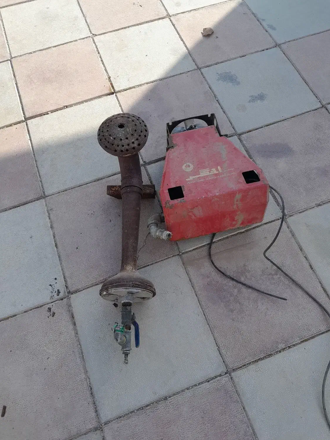 بخاری گازی بزرگ شومینه ای و مشعل گاز|بخاری، هیتر، شومینه|ماهدشت, |دیوار