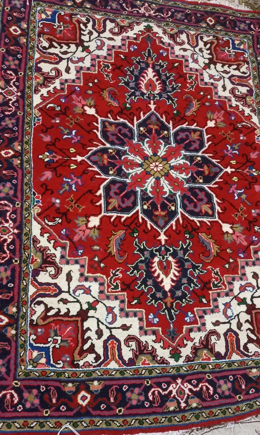 جفت فرش خالچه 4 متری دستباف|فرش|تبریز, |دیوار