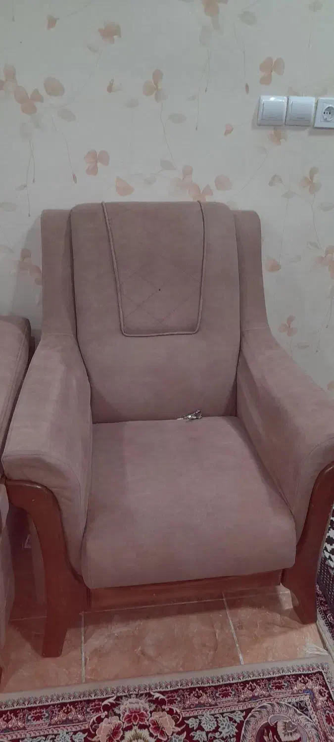 مبل هفت نفره دست دوم|مبلمان خانگی و میز عسلی|جم, |دیوار