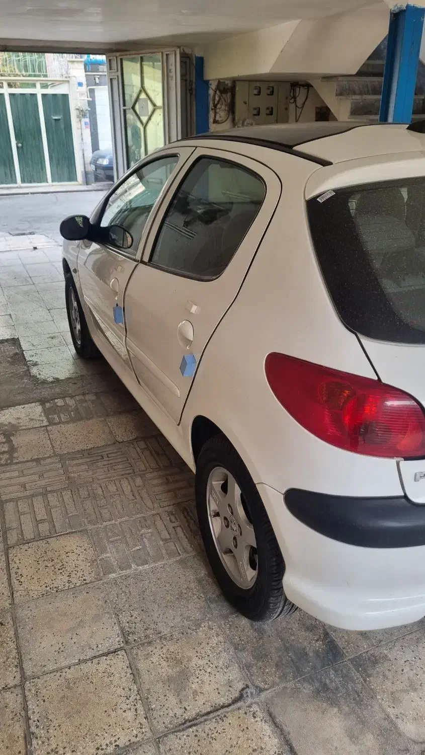 پژو ۲۰۶ پانا تیپ ۳ با رینگ بی رنگ|خودرو سواری و وانت|اسلام‌شهر, مظفریه|دیوار