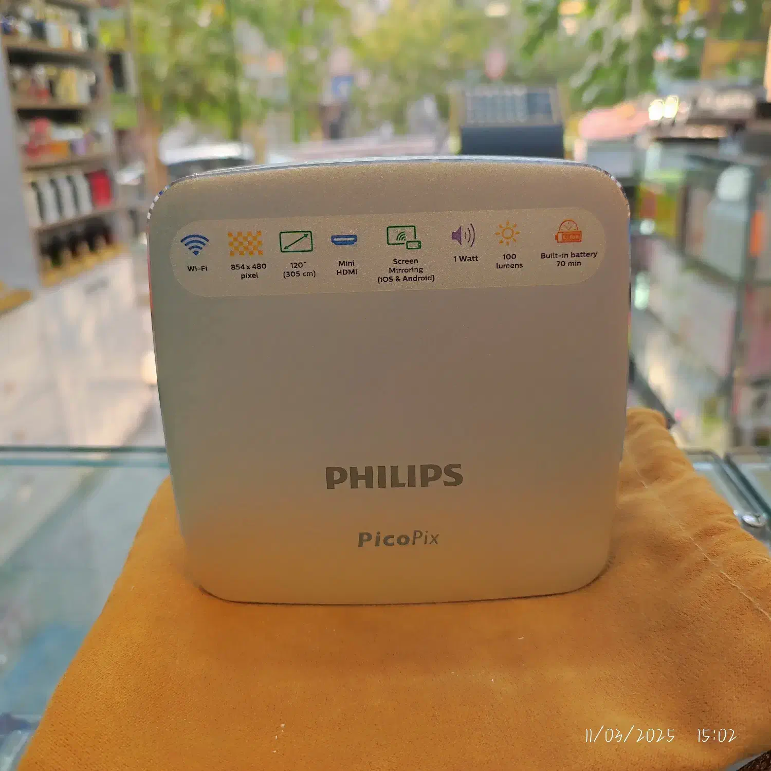 ویدئو پروژکتور جیبی پیکوپیکس فیلیپس (PPX5110)|تلویزیون و پروژکتور|تهران, قنات‌کوثر|دیوار