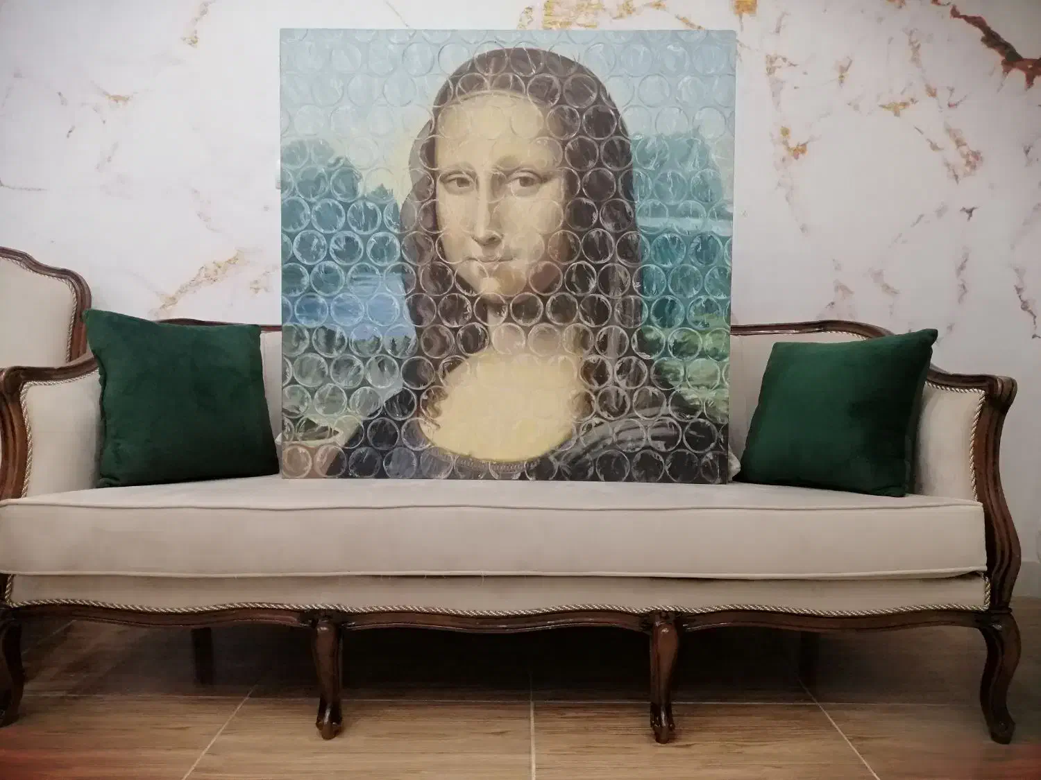 تابلو نقاشی مونالیزا|تابلو، نقاشی، عکس|پرند, فاز ۶|دیوار