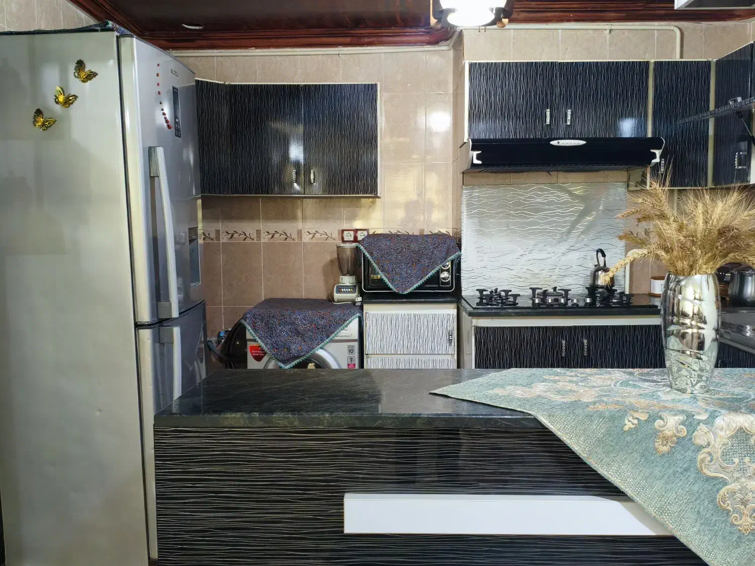 کابینت فلز|آب‌چکان و نظم‌دهنده ظروف|جیرفت, |دیوار