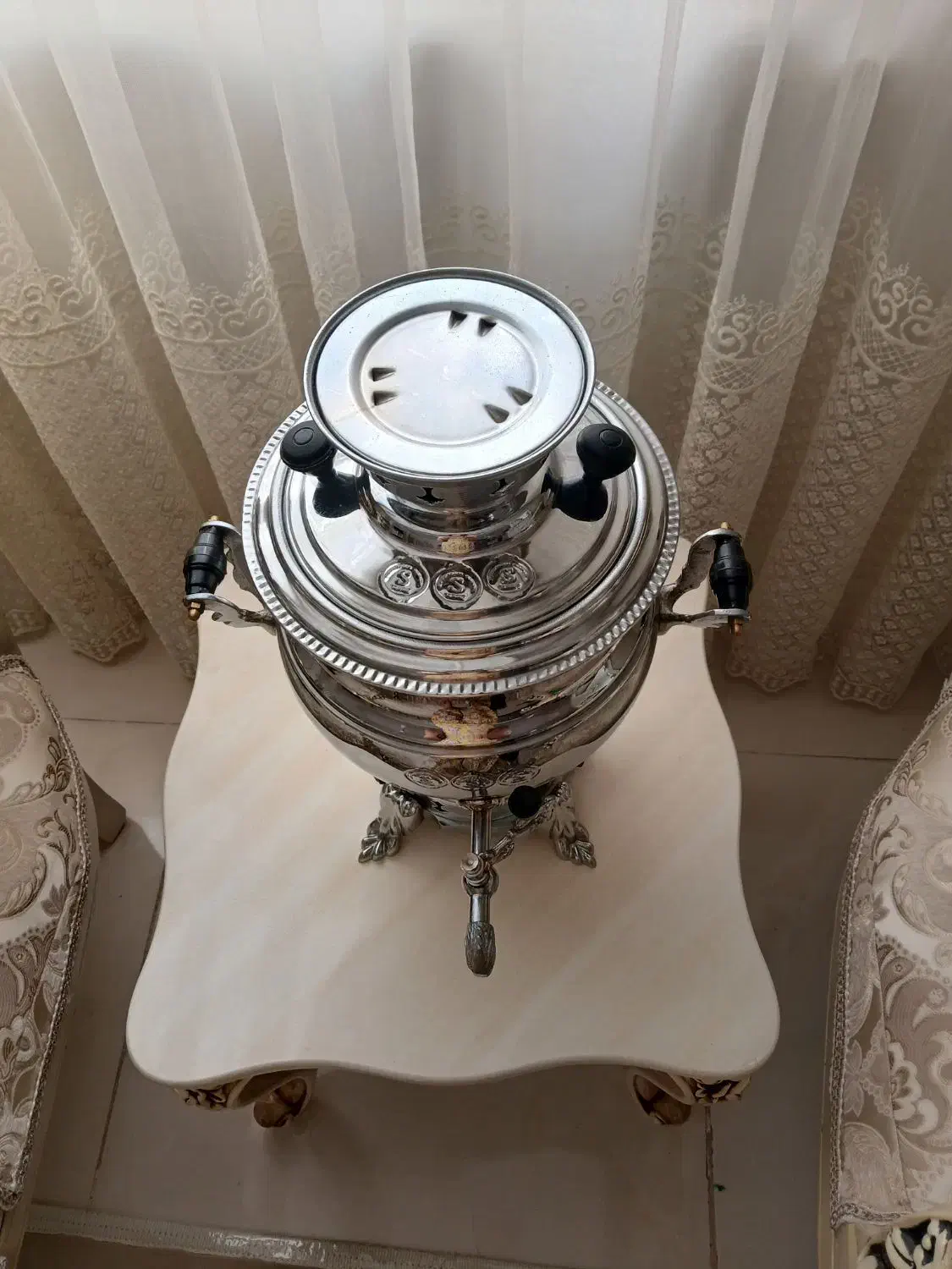 سماوربرادران صمدی نو|سماور، چای‌ساز، قهوه‌ساز|ترکمانچای, |دیوار