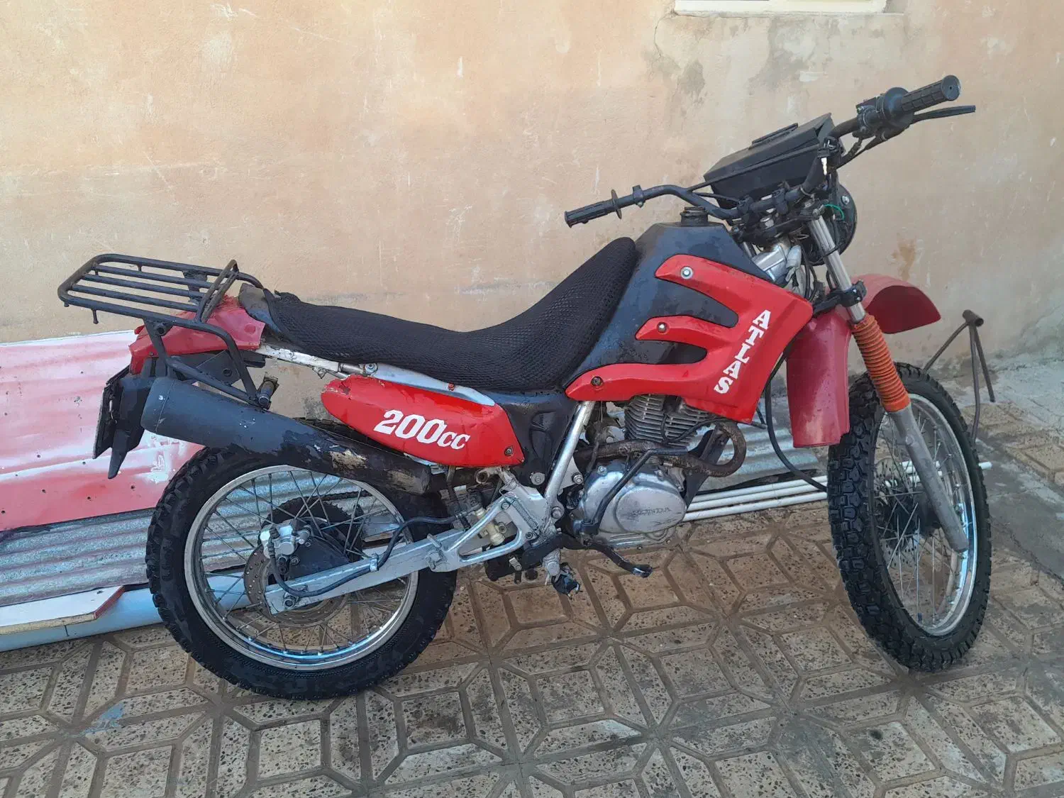 موتور تریل ۲۰۰ مدارک دار اطلس|موتورسیکلت|ایلام, |دیوار
