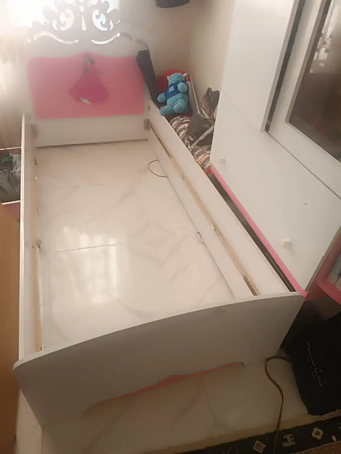 سویس خواب دخترانه|تخت و سرویس خواب|خرم‌آباد, |دیوار