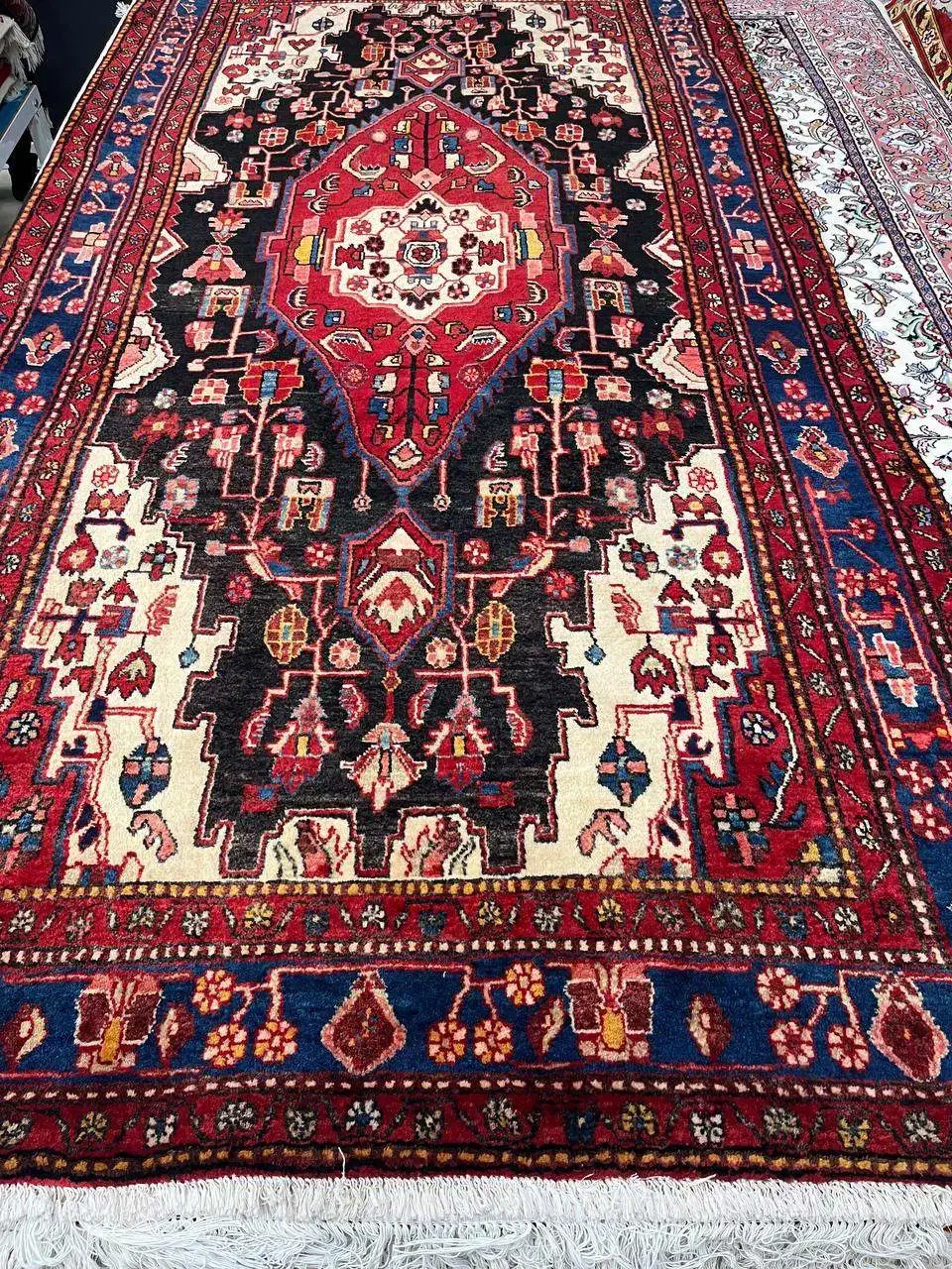 فرش دستبافت 5متری (1/5*3 متر) دستباف همدان درحدنو|فرش|کرج, گلشهر|دیوار