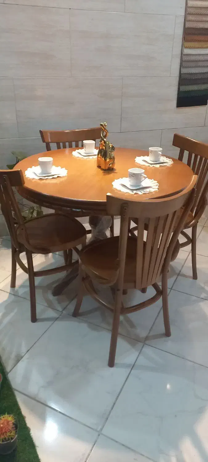 میز ناهار خوری|میز و صندلی غذاخوری|مشکیندشت, |دیوار