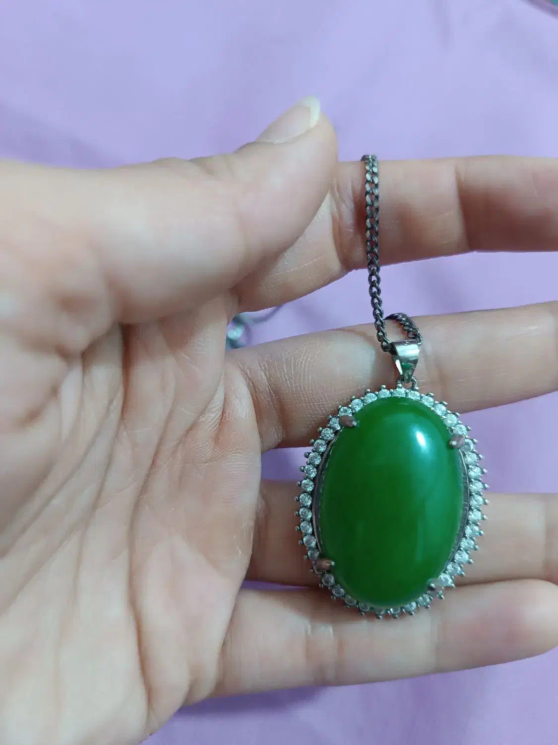 مدال نقره عقیق سبز|جواهرات|نیشابور, پنجراه|دیوار