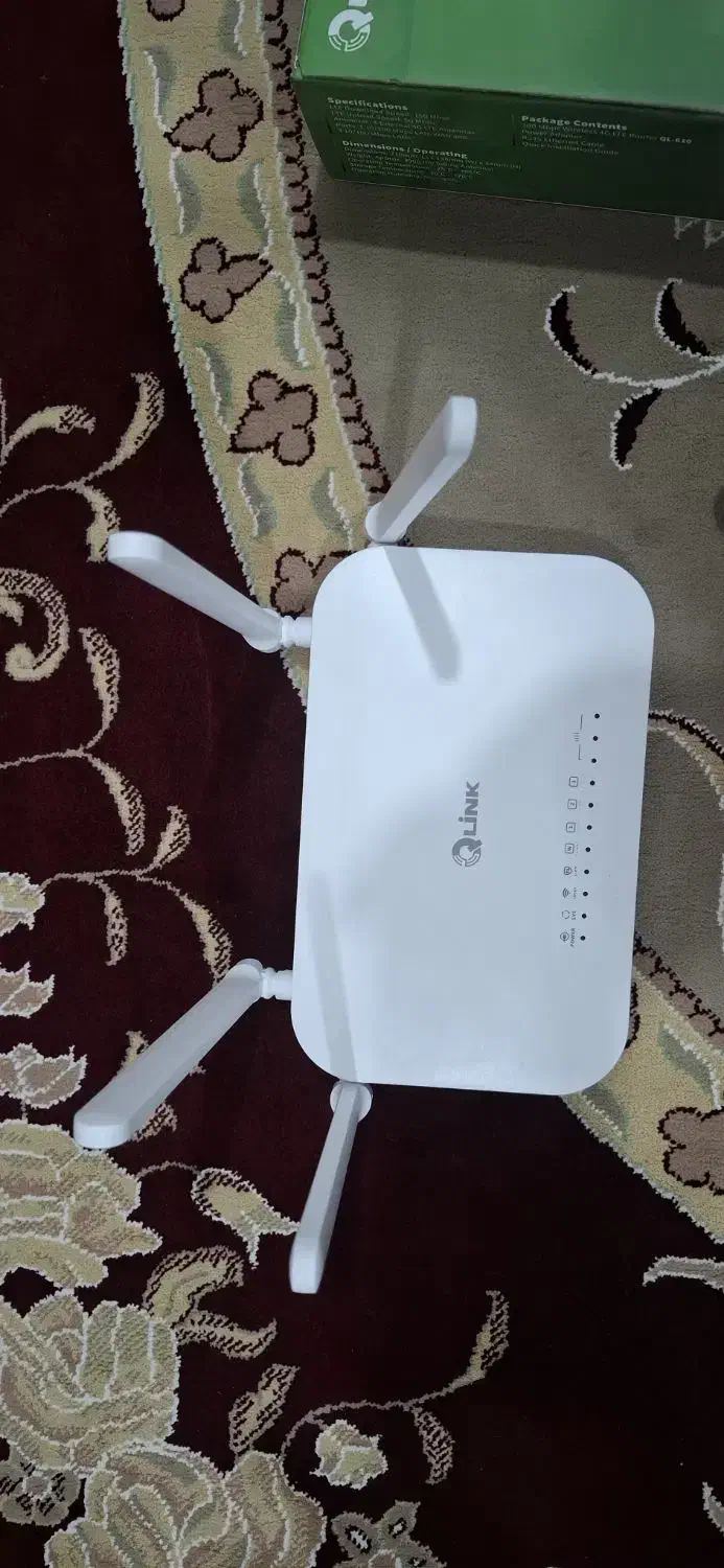 مودم چهار آنتن کیولینک|مودم و تجهیزات شبکه|گرمی, |دیوار