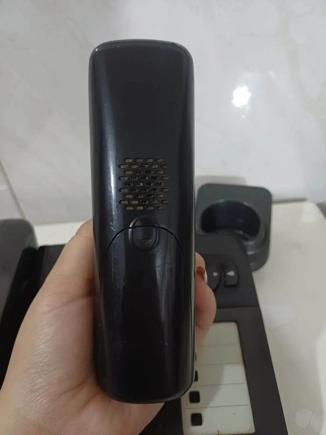 تلفن بی سیم پاناسونیک ۶ ماه کار کرده خیلی نو تمیز|تلفن رومیزی|قرچک, باقرآباد|دیوار