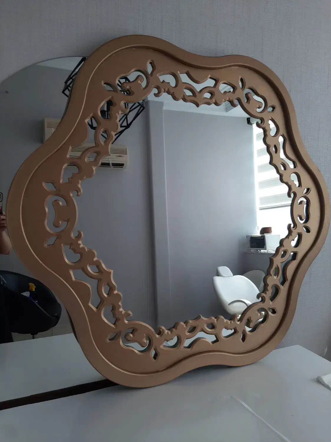 آینه دکوراتیو طلایی|آینه|تهران, کوی بیمه|دیوار