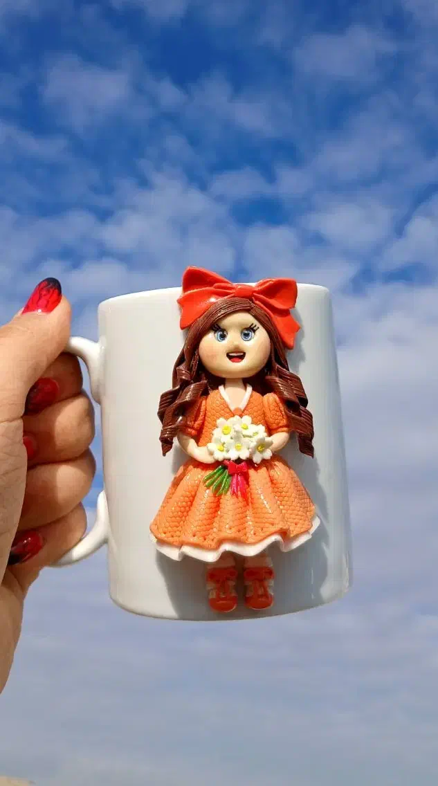 ماگ خمیری|صنایع دستی و سایر لوازم تزئینی|تهران, فلاح|دیوار