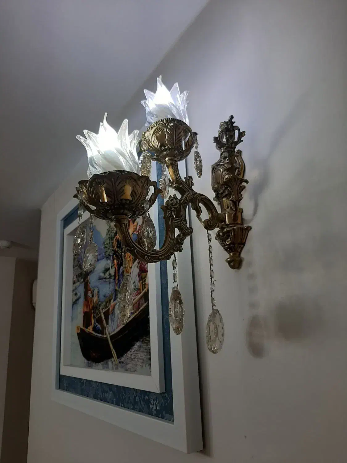 دیواری برنز|لوستر و چراغ آویز|تبریز, |دیوار