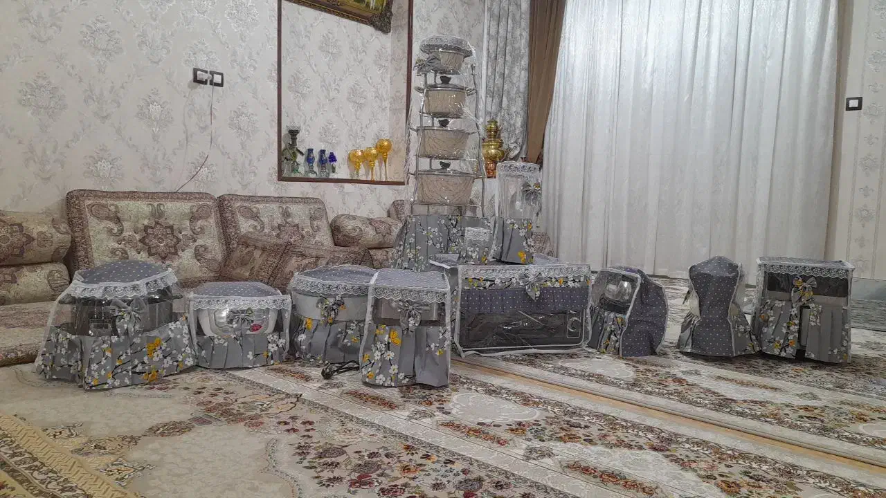 روکش نایلونی یا ژله ای|سفره، حوله، دستمال آشپزخانه|کرمانشاه, |دیوار