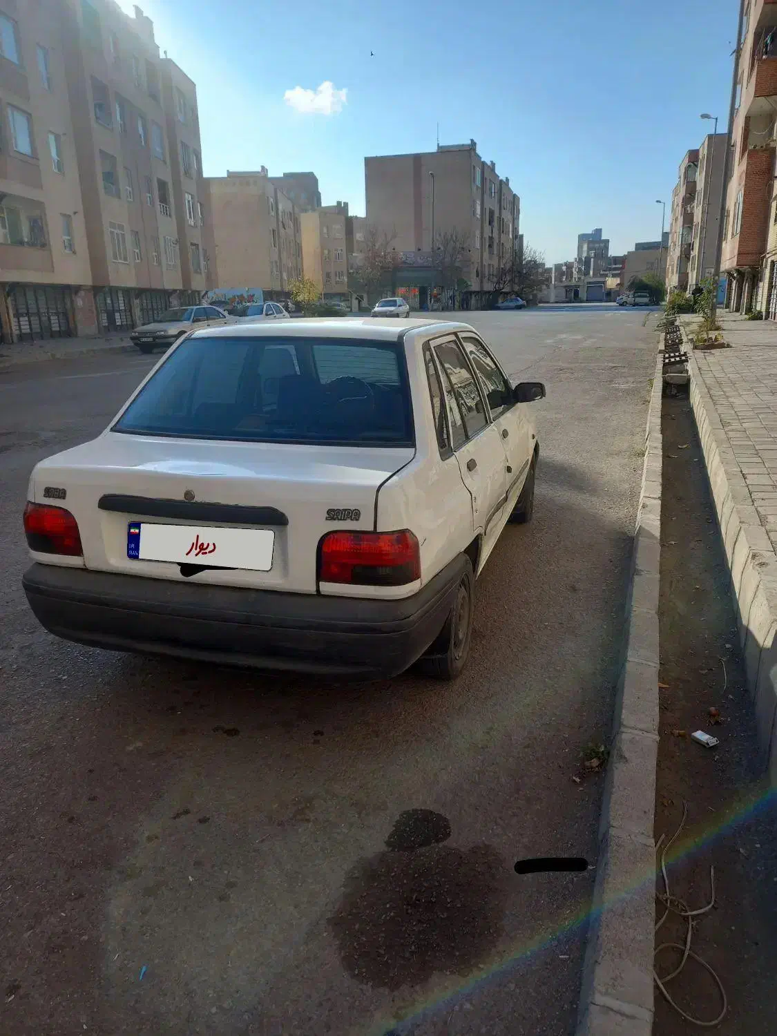 پراید سفید اخرای ۸۸بیمه ۱۲ماه|خودرو سواری و وانت|اردبیل, |دیوار