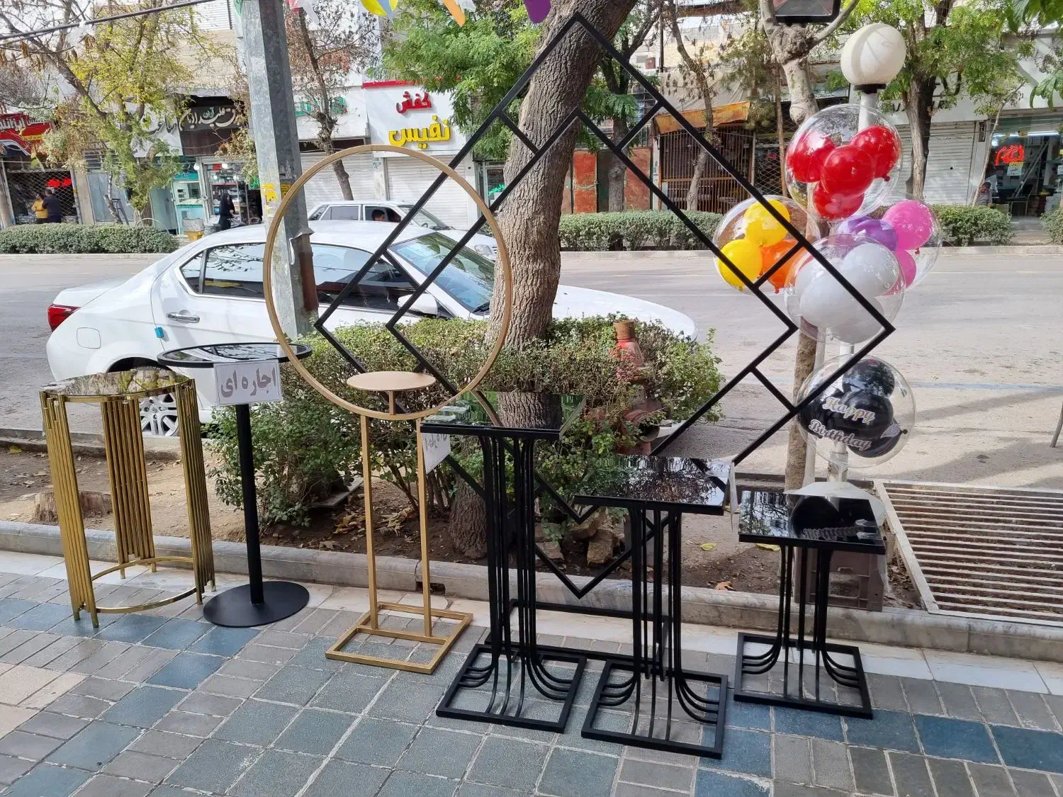 اجاره میز ، بکگراند ، رقص نور و تجهیزات جشن تولد|خدمات پذیرایی، مراسم|بجنورد, |دیوار