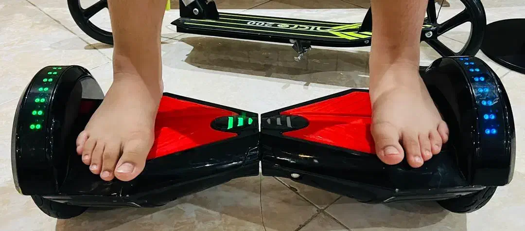 اسکوتر شارژی تعادلی ۱۰ اینچ در حد|دوچرخه، اسکیت، اسکوتر|آمل, |دیوار