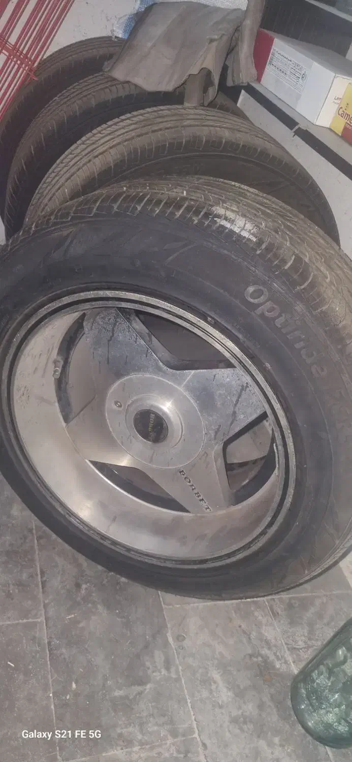 چهار حلقه رینگ و لاستیک حرفه ای|قطعات یدکی و لوازم جانبی|مرودشت, فرهنگ|دیوار