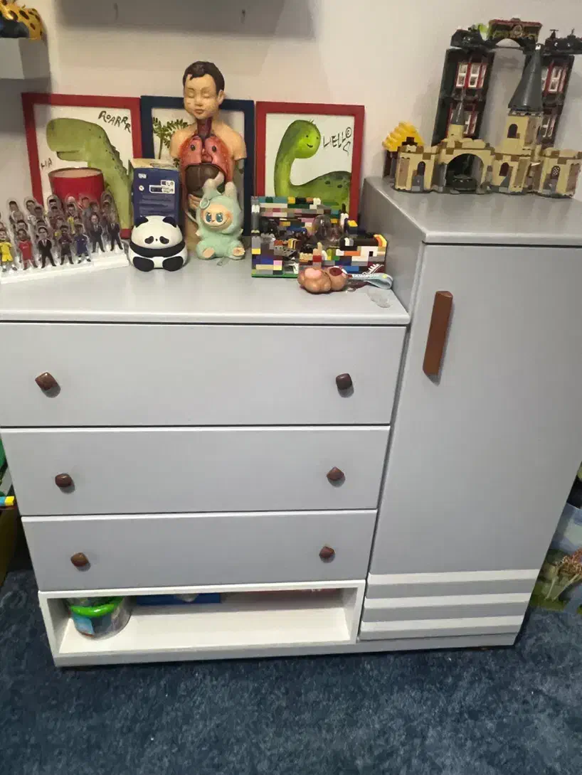 تخت و دراور کودک|اسباب و اثاث بچه|آمل, |دیوار