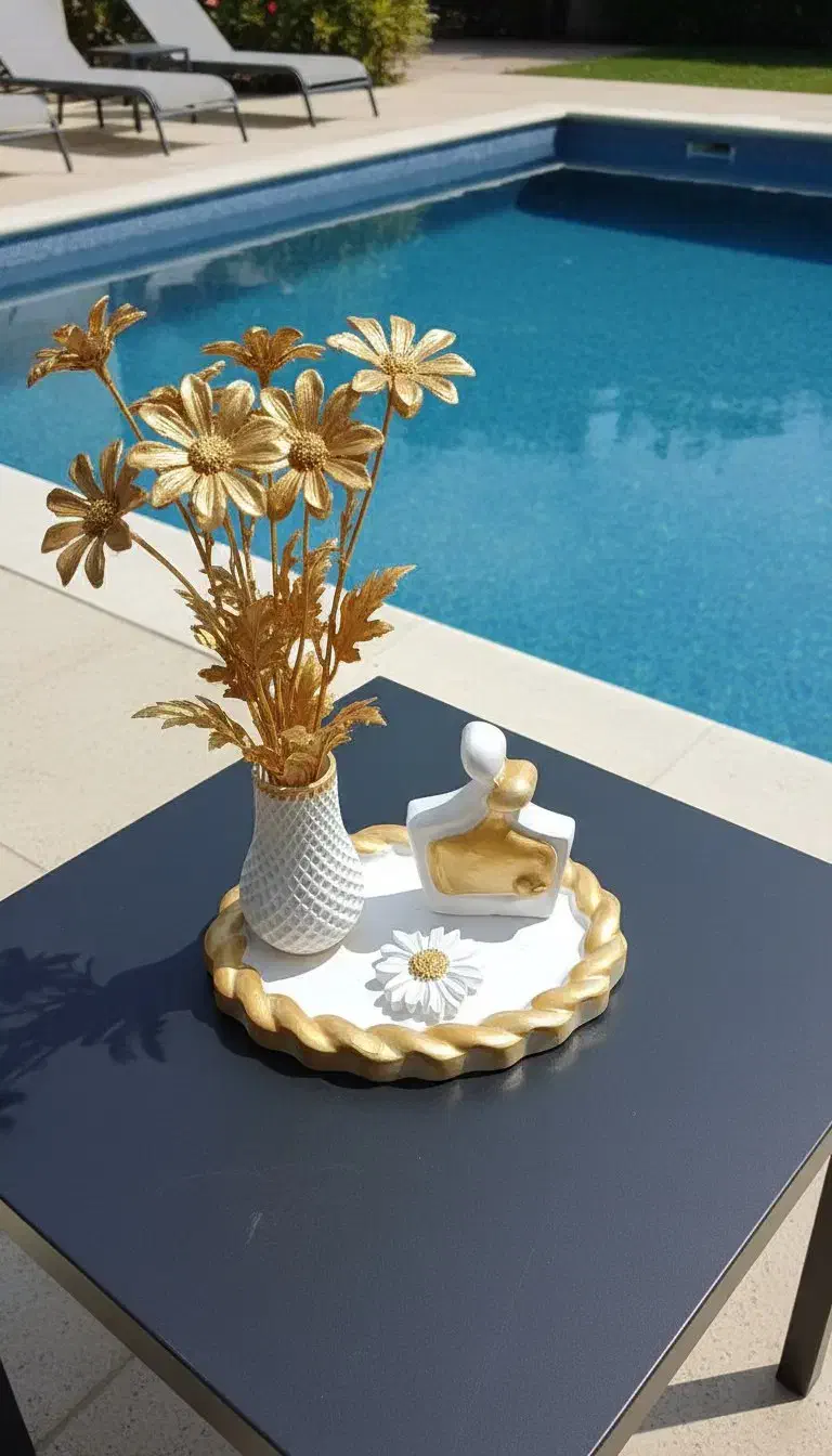 گلدان|گل و گیاه طبیعی|یزد, |دیوار