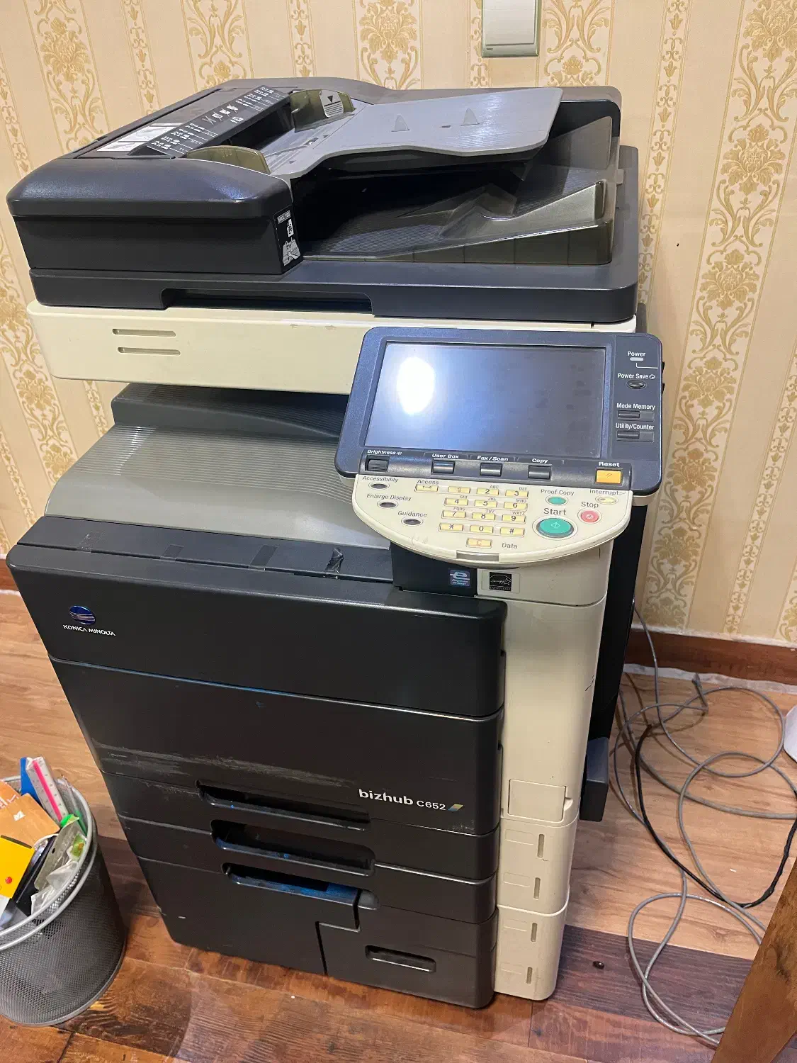 کونیکا c652|پرینتر، اسکنر، کپی، فکس|رشت, گلباغ نماز|دیوار