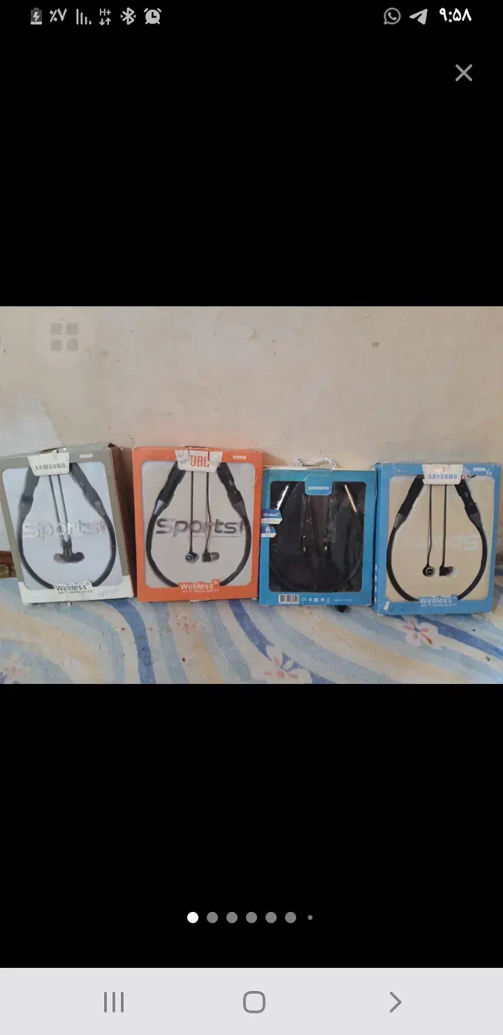 هندزفری گردنی با رنگ مختلف|لوازم جانبی موبایل و تبلت|آبادان, |دیوار