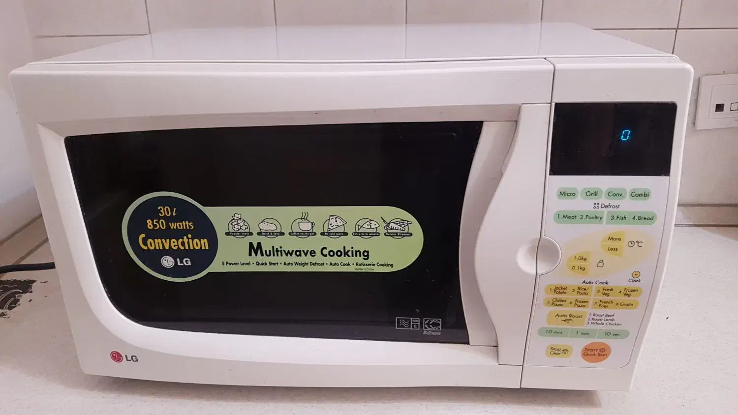 ماکروفر ال جی(LG) اصل کره، ۳۰ لیتری|اجاق گاز و لوازم برقی پختوپز|تهران, محمودیه|دیوار