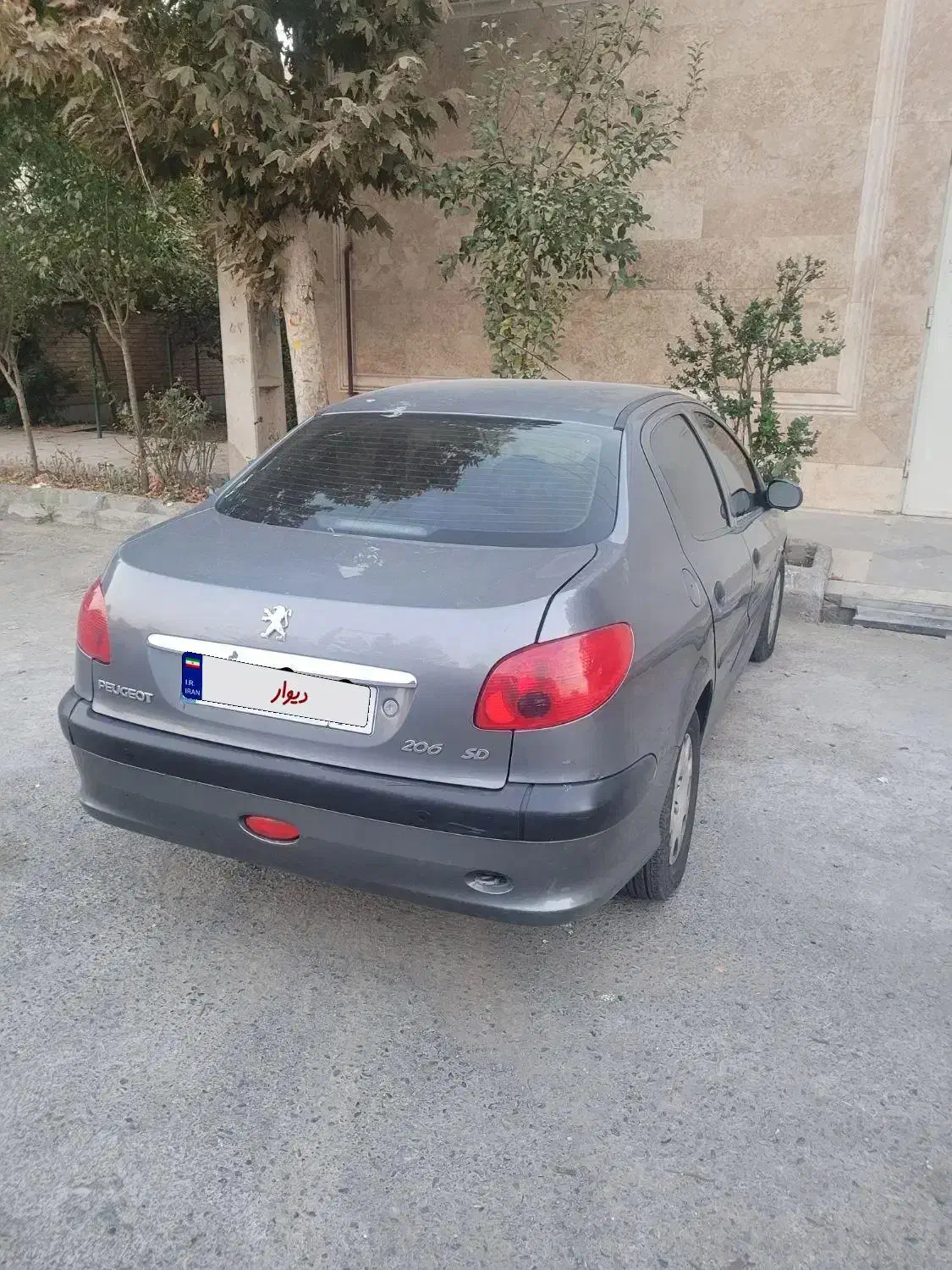 ۲۰۶ sd v8 مدل ۹۵|خودرو سواری و وانت|قدس, شهرک صنعتی گلگون|دیوار