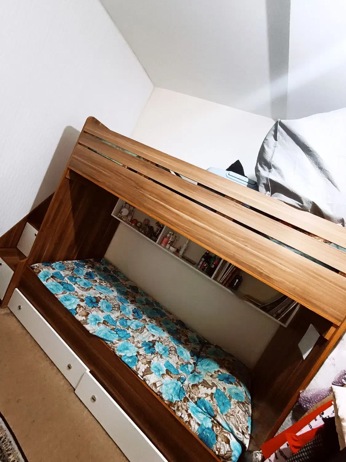 تخت خواب تختخواب دوطبقه دو طبقه|تخت و سرویس خواب|کرج, برغان|دیوار