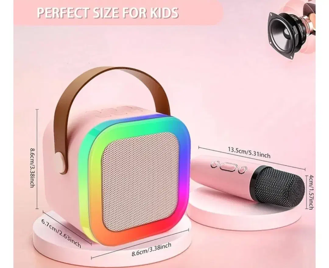 اسپیکر بلوتوثی مدل k12 بهمراه میکروفون|پخشکننده همراه|رباطکریم, رباطکریم|دیوار