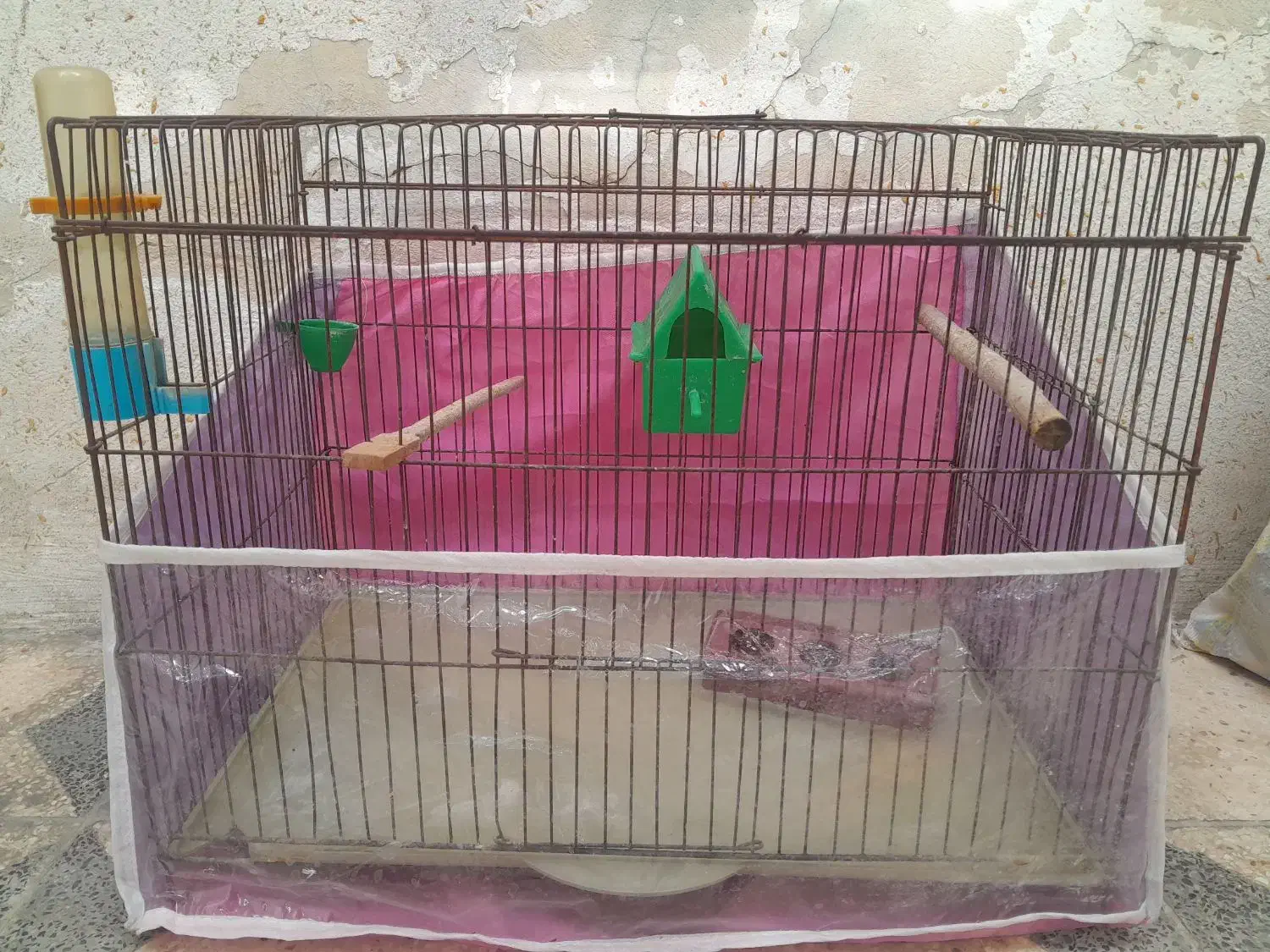 قفس پرنده سایز ۵۲|لوازم جانبی حیوانات|شیراز, شیشهگری|دیوار
