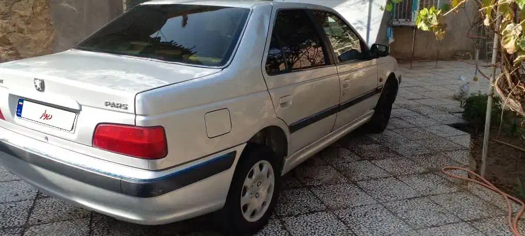 فروش پارس نقره ای مدل ۹۰|خودرو سواری و وانت|خمک, |دیوار