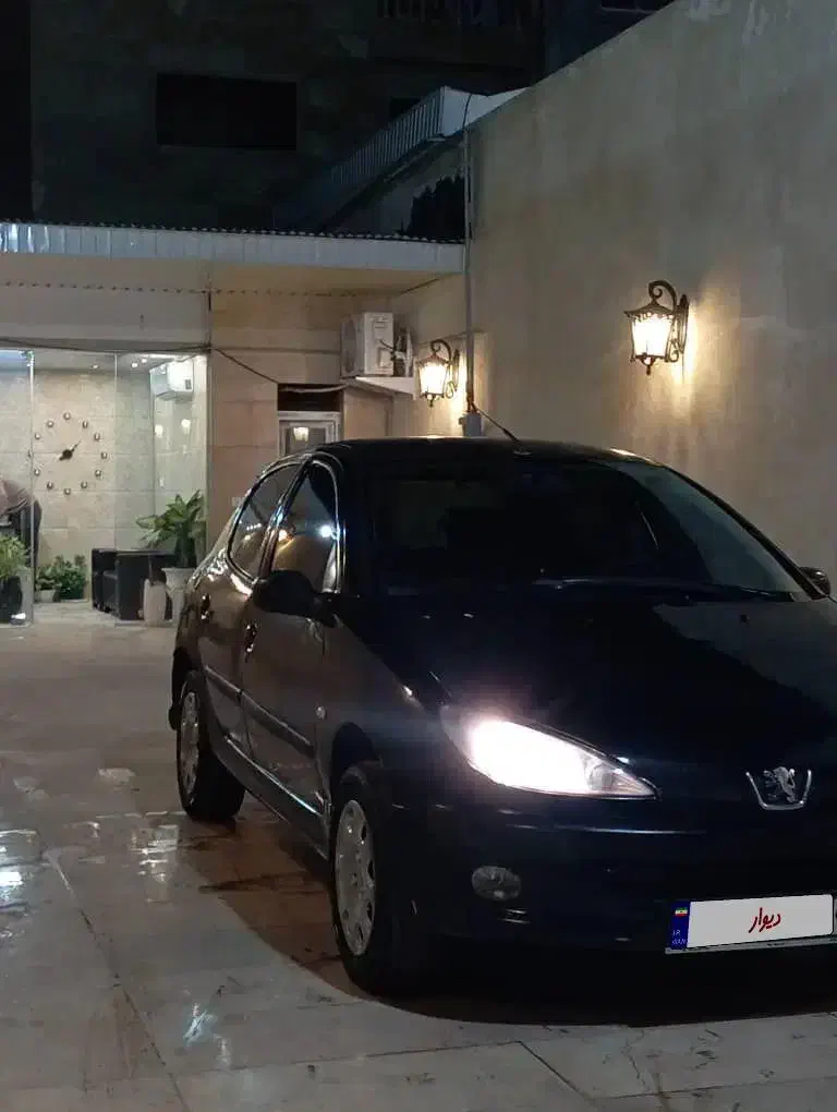 ۲۰۶ تیپ۳  مشکی|خودرو سواری و وانت|آمل, |دیوار