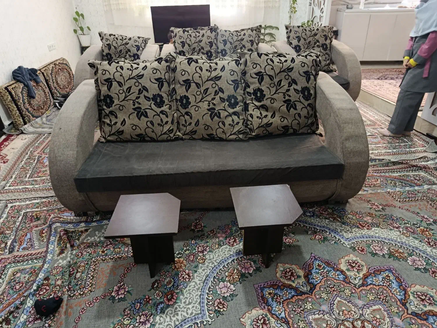 مبل هفت نفره|مبلمان خانگی و میز عسلی|دهگلان, |دیوار