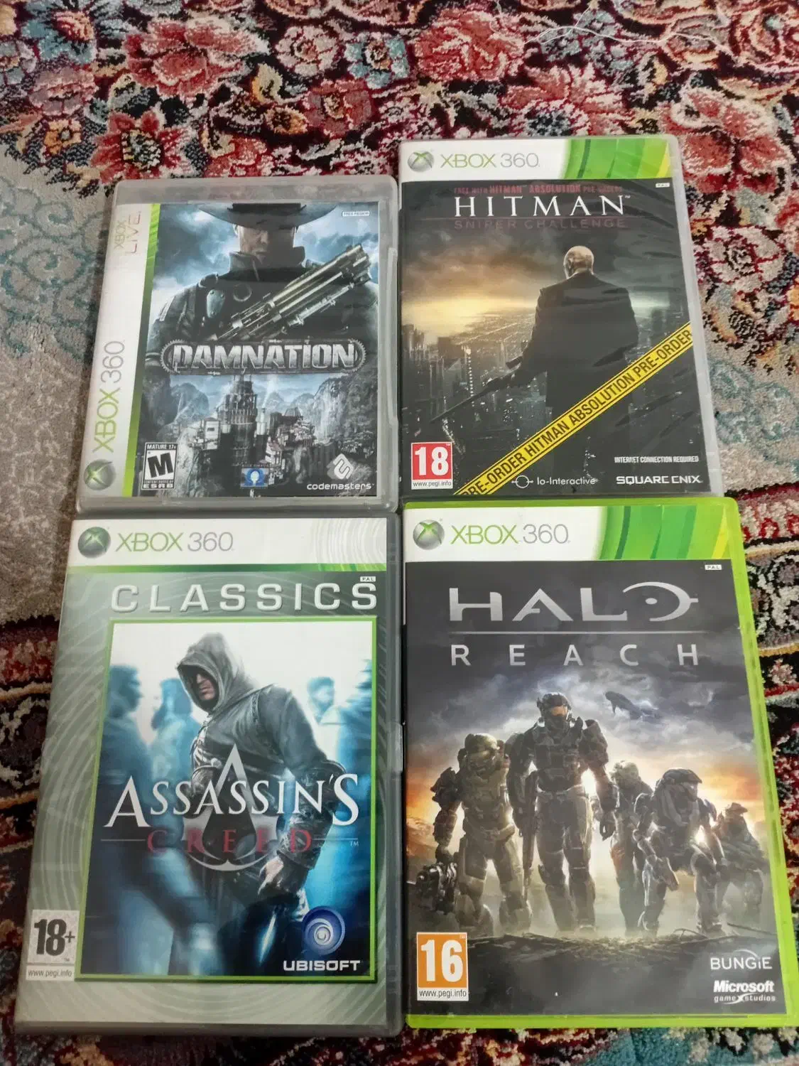 4عدد بازی اکس باکس 360ارجینال سالم5000000صدتومان|کنسول، بازی ویدئویی و آنلاین|گلستان (تهران), |دیوار