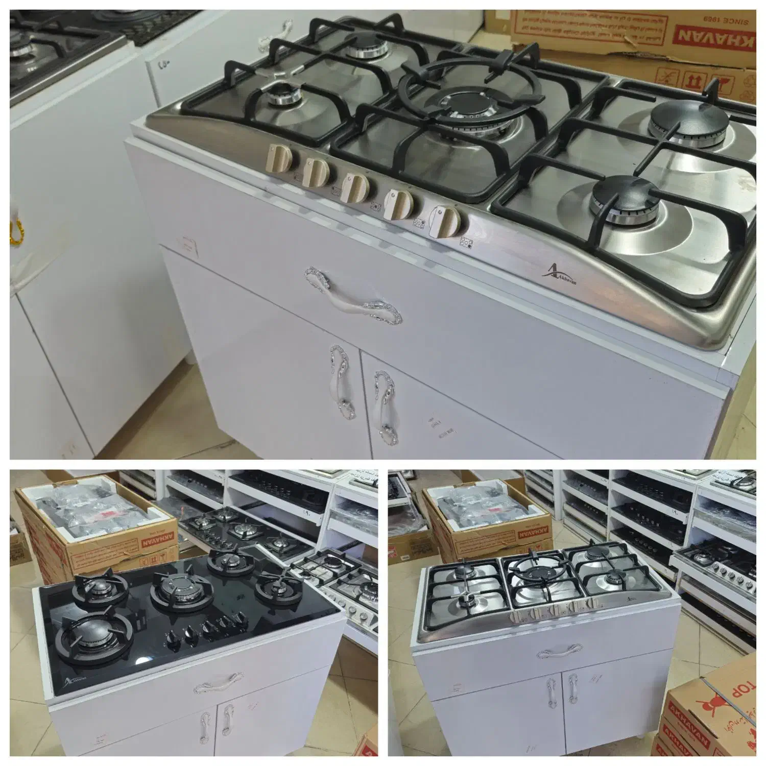 گاز کابینتی رومیزی دو درب 602پارسpars هود سینک|اجاق گاز و لوازم برقی پختوپز|مشهد, توس (بلوار توس)|دیوار