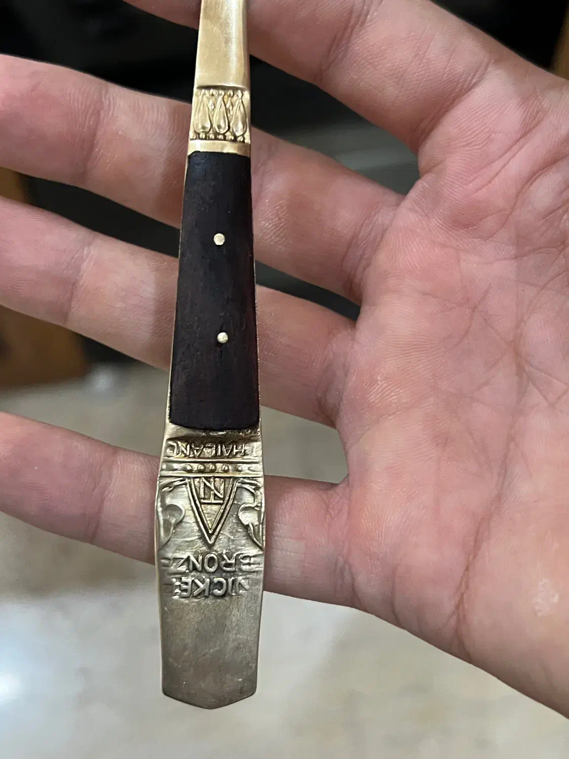 فرانسه ویکتوریا قدیمی قاشق انتیک|ظروف سرو و پذیرایی|قم, باغ پنبه|دیوار