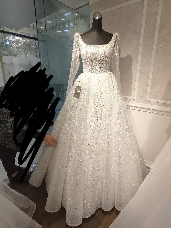 لباس عروس پوشیده سایز 34 36|لباس|تهران, یافت آباد شمالی|دیوار