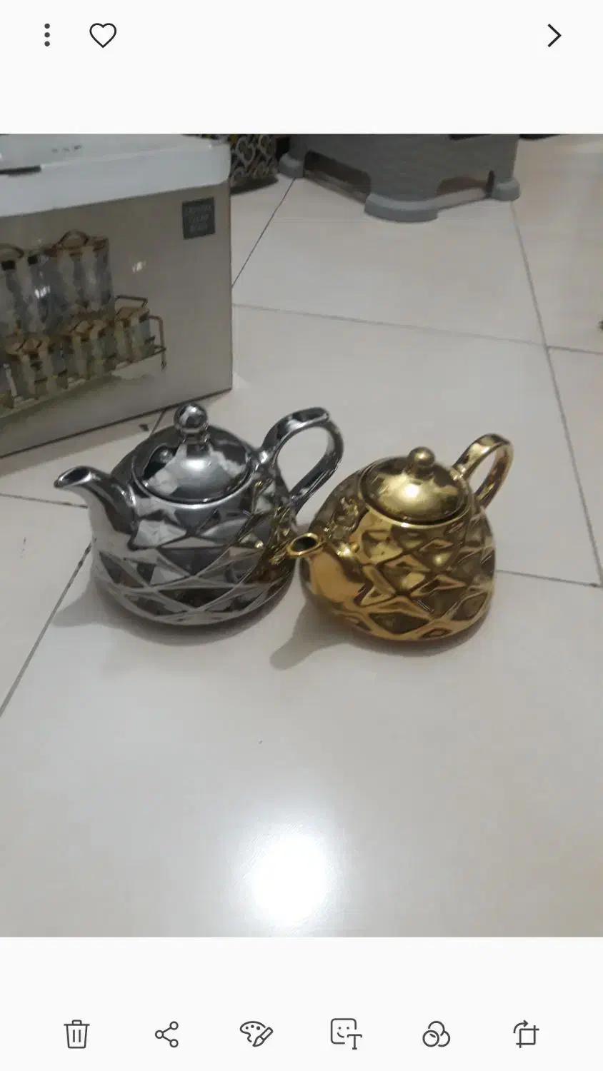 قوری چینی|قوری، کتری، قهوهساز دستی|اندیشه, شهرک مریم|دیوار