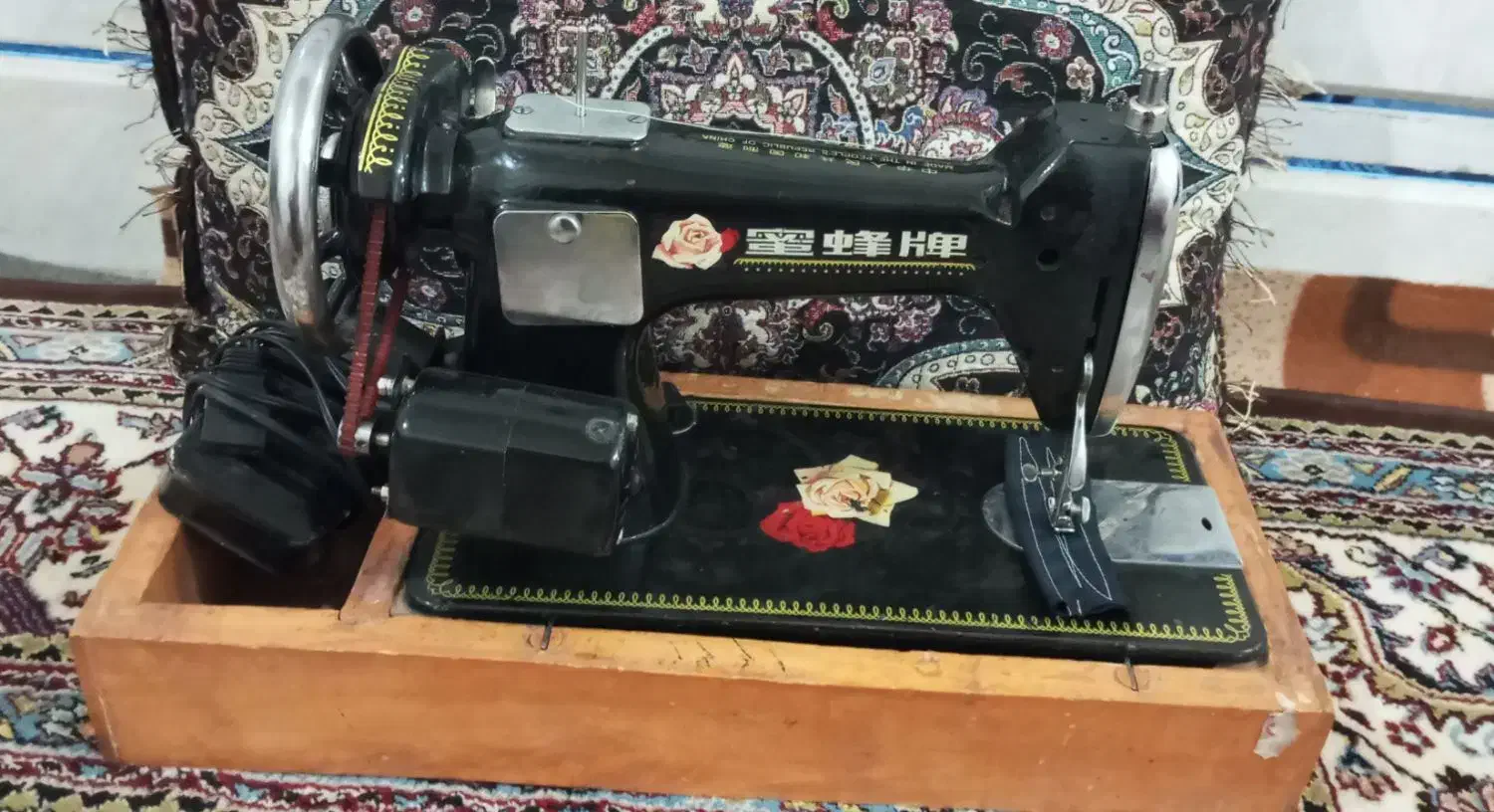 چرخ خیاطی گل روز برقی|چرخ خیاطی و ریسندگی|رامهرمز, |دیوار