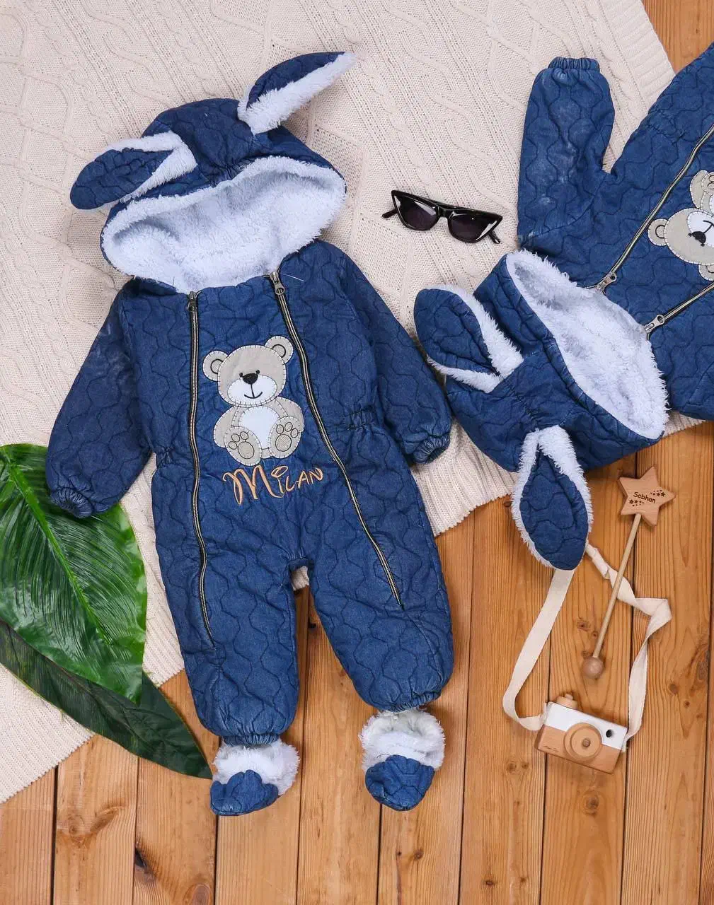 کاپشن نوزادی ، کاپشن سرهمی|کفش و لباس بچه|قم, چهل درخت‎|دیوار