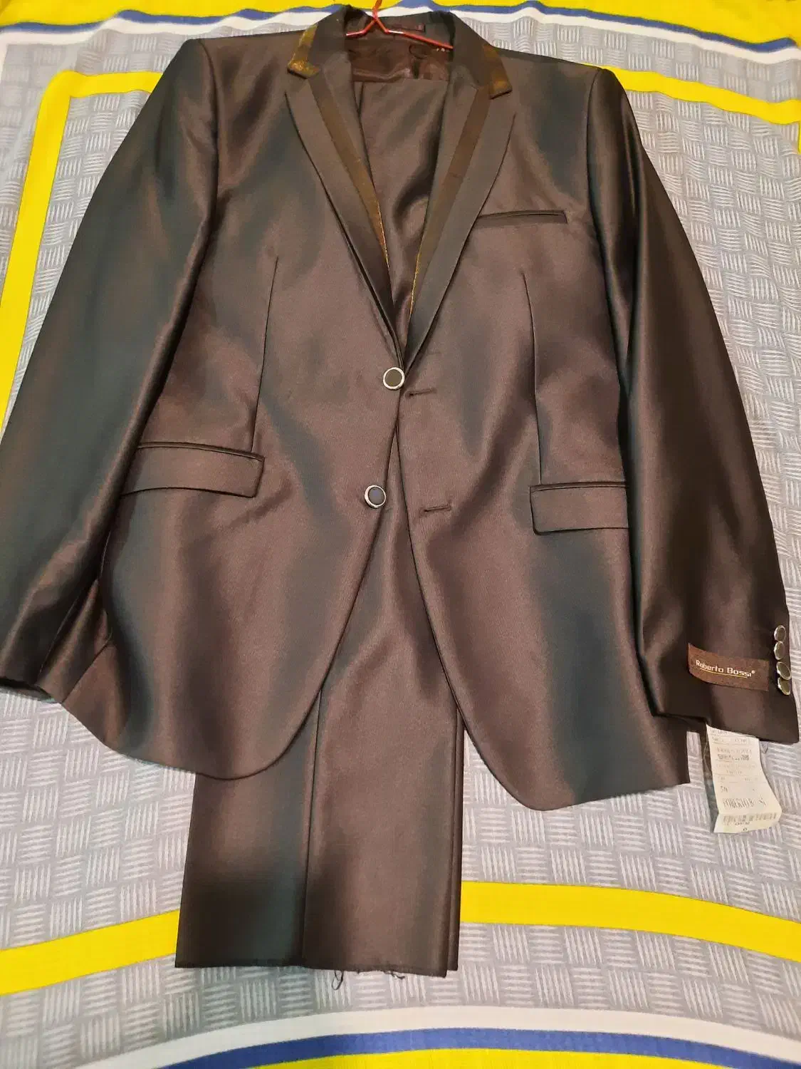 کت و شلوار مردانه عروس دامادی دوخت ترکیه نوی نو|لباس|ارومیه, |دیوار