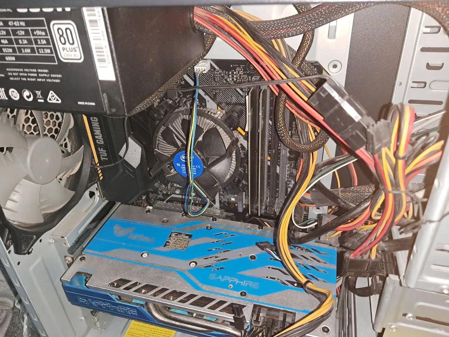 فروش کیس سیستم کامپیوتر گیمینگ خانگی pc case|رایانه رومیزی|چالوس, |دیوار