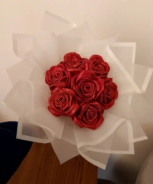 گل روبانی|گل مصنوعی|بروجرد, |دیوار