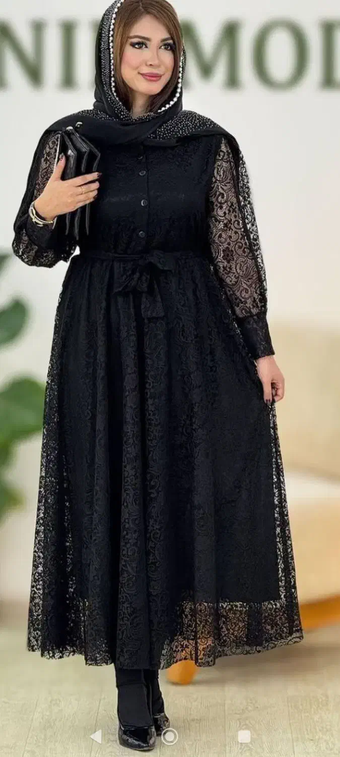 پیراهن گیپور یلدایی|لباس|ابهر, |دیوار